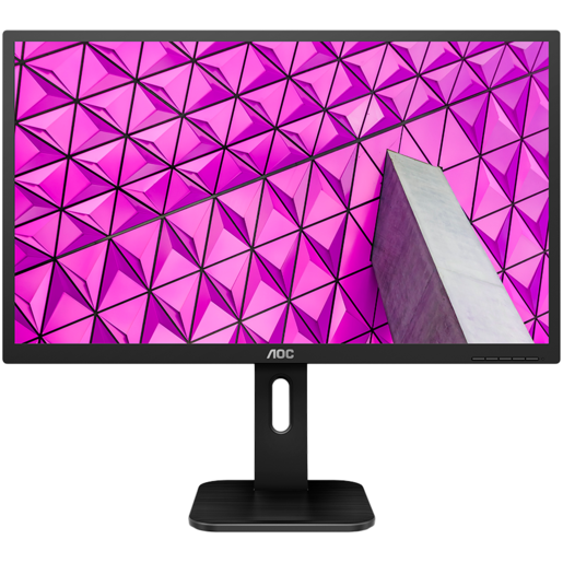 AOC monitor 24P1 PRO, FULL HD 1920x1080, 23,8 IPS, 250 cd/m2, VGA, DP, HDMI, DVI, 4 x USB 3.0, Zvučnici, HAS, 60Hz 5ms
