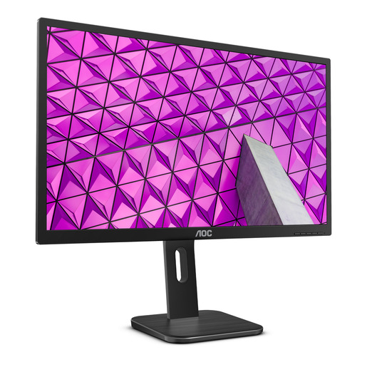 AOC monitor 24P1 PRO, FULL HD 1920x1080, 23,8 IPS, 250 cd/m2, VGA, DP, HDMI, DVI, 4 x USB 3.0, Zvučnici, HAS, 60Hz 5ms