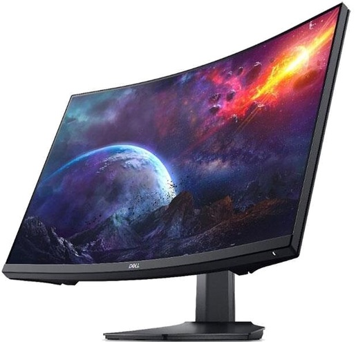 DELL monitor S2422HG Gaming zakrivljeni, FULL HD 1920x1080, 23,6 VA, 350 cd/m2, AMD FreeSync Premium, HDMI, DP, HAS, Tilt VESA, 165Hz, 1ms