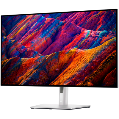 DELL monitor UltraSharp U3223QE, 4K UHD 3840x2160, 31,5 IPS, 400 cd/m2, DP, HDMI, USB-C, USB 3.2, RJ-45, Pivot, HAS, 60Hz, 5ms