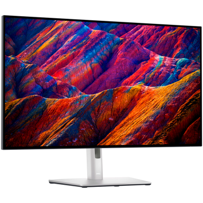 DELL monitor UltraSharp U3223QE, 4K UHD 3840x2160, 31,5 IPS, 400 cd/m2, DP, HDMI, USB-C, USB 3.2, RJ-45, Pivot, HAS, 60Hz, 5ms