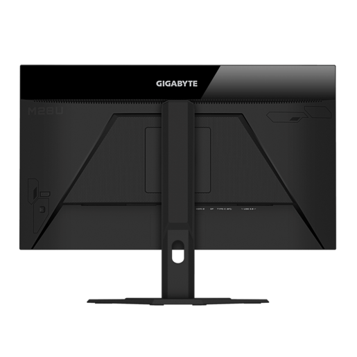 Gigabyte monitor M28U Gaming, 4K UHD 3840 x 2160, 28 IPS, 300 cd/m2, AMD FreeSync premium, Black Equalizer, KVM, HDMI, DP, USB-C, USB, Zvučnici, 144Hz, 1ms