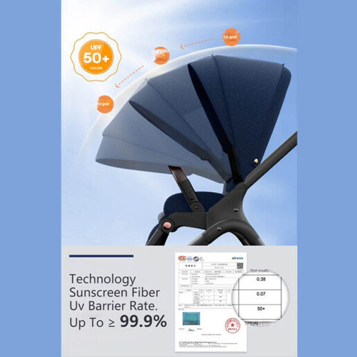 Kalei dječija kolica 2 u 1 Rock A5 / crna