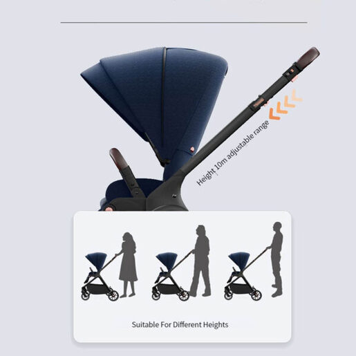 Kalei dječija kolica 2 u 1 Rock A5 / siva