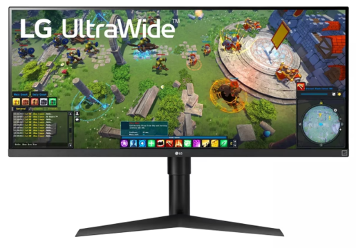 LG monitor UltraWide 34WP65G-B, UWFHD 2560x1080, 34 IPS, 400 cd/m2, AMD FreeSync, Black Stabilizer, DisplayHDR 400, 75Hz, 1-5ms