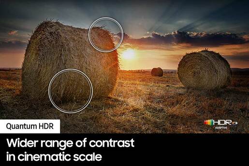 SAMSUNG QLED televizor QE85Q70CATXXH, 4K Ultra HD, Smart TV, 120 Hz Motion Xcelerator Turbo+, Quantum 4K procesor, Quantum HDR, Titan Gray  **MODEL 2023**