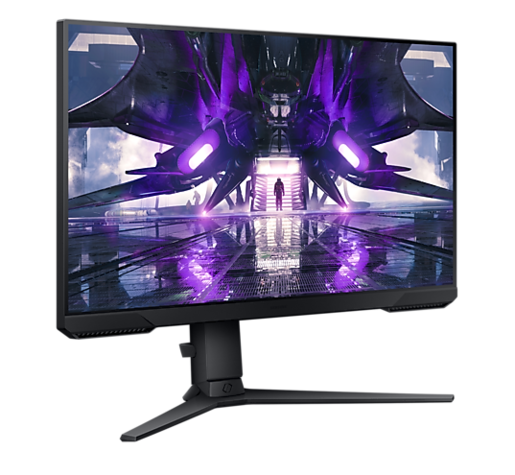 SAMSUNG monitor Odyssey G3 LS24AG300NRXEN Gaming, FULL HD  1920x1080, 24 VA, 250 cd/m2, AMD FreeSync, Black Equalizer, HDMI, DP, 144Hz, 1ms