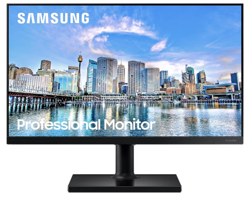SAMSUNG monitor LF27T450FQRXEN, FULL HD 1920x1080, 27 IPS, 250 cd/m2, AMD FreeSync, HDMI, VGA, PIVOT, 75Hz, 5ms
