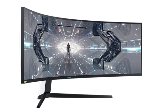 SAMSUNG monitor Odyssey G9 LC49G95TSSRXEN  Gaming, DQHD 5120x1440, 49 VA, 300 cd/m2, AMD FreeSync Premium, HDMI, DP, USB, HDR10+, 240Hz, 1ms
