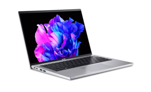 Acer laptop Swift Go NX.KMZEX.005, 14 2.8K OLED, Intel Core i5-1335U, 16GB RAM LPDDR5, 1TB SSD, Intel Iris Xe Graphics, Backlit KB, FreeDOS