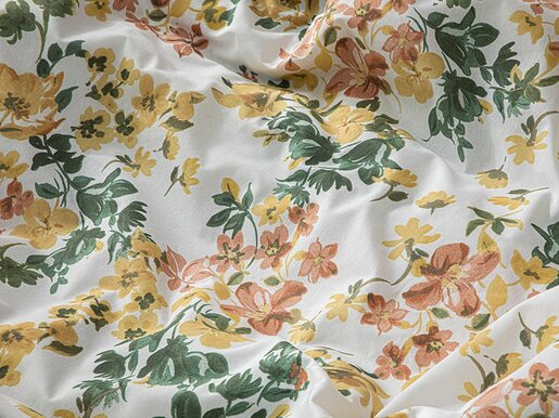 English Home set posteljina Romantic / 1x navlaka za jorgan, 1x plahta, 2x jastučnica / 200 x 220 cm, 240 x 260 cm, 50 x 70 cm