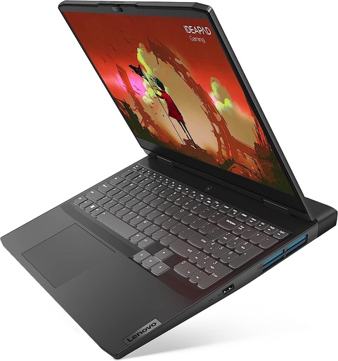 Laptop Lenovo IdeaPad Gaming 3 15ARH7, 82SB00HFSC, 15.6 FHD IPS 120Hz, AMD Ryzen 7 6800H, 16GB RAM, 512B PCIe NVMe SSD, NVIDIA GeForce RTX 3050 4GB, FreeDOS