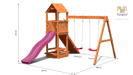 Fungoo dječje igralište Flatti set