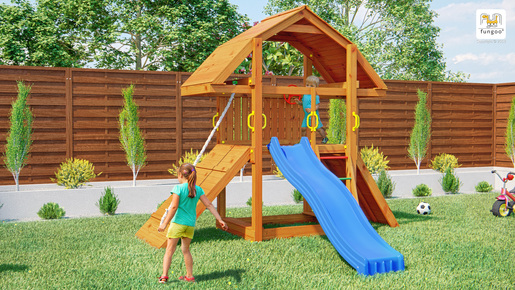 Fungoo drveno dječije igralište Buffalo toranj