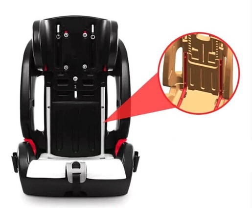 Kalei autosjedalica Olino FX / grupa 1/2/3 9-36 kg / crna HXW-HQ