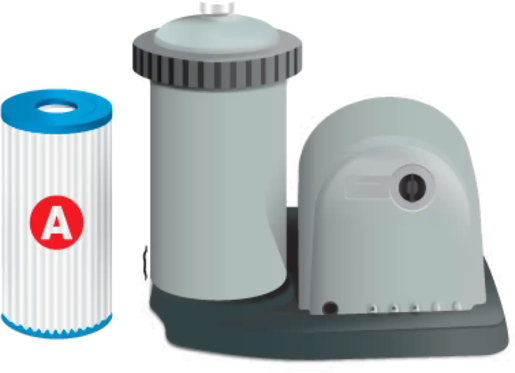 Intex Prism Frame bazen 610 x 132 cm, pumpa, merdevine, podloga i pokrivač - 60703