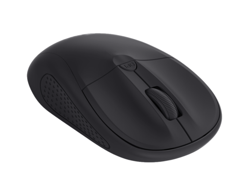 Trust miš Primo Wireless Crni, 1000-1600 dpi, optički, 4 tipke, USB, 6m range
