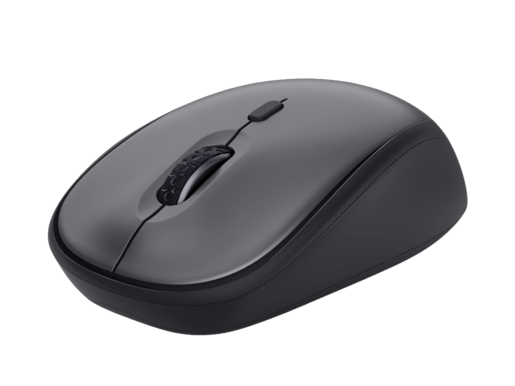 Trust miš Yvi+ Silent Wireless crni, sa tihim tipkama, 800-1600 dpi, optički, 4 tipke