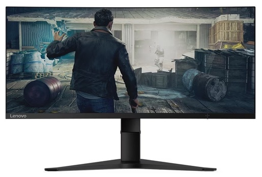 Lenovo monitor G34w-10, 66A1GACBEU, Gaming zakrivljeni, WQHD 3440x1440, 34 VA, 350cd/m2, AMD FreeSync Premium, HDMI, DP, Tilt, HAS, 144Hz, 1ms