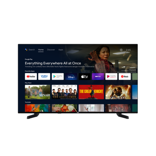 VOX QLED televizor 43VAQ750B, 4K Ultra HD, Smart TV, Android, Crni