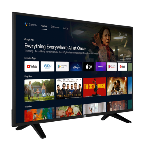 VOX LED televizor 43VAF550B, Full HD, Smart TV, Android, Crni