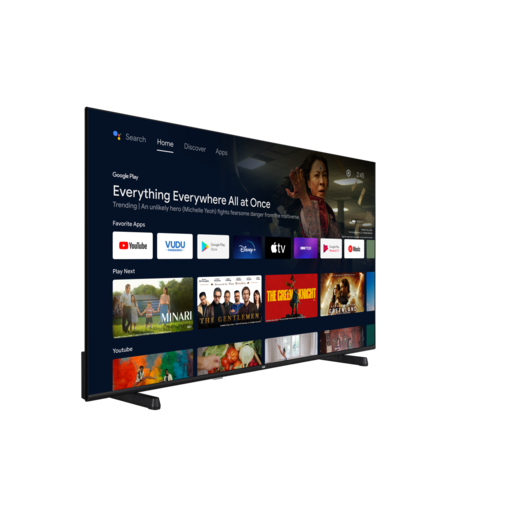 VOX LED televizor 55VAU754B, 4K Ultra HD, Smart TV,  Android, Crni