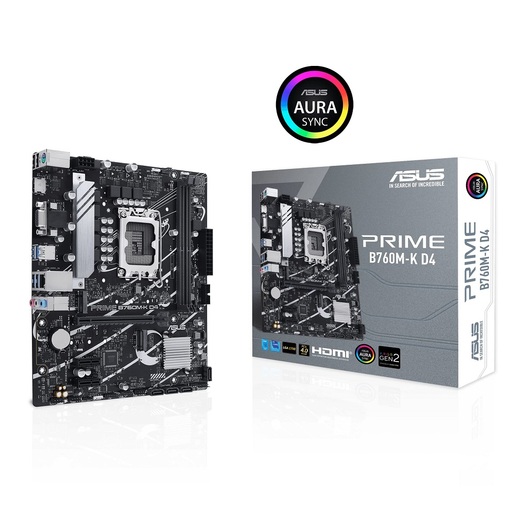 ASUS matična ploča 1700 AS PRIME B760M-K D4
