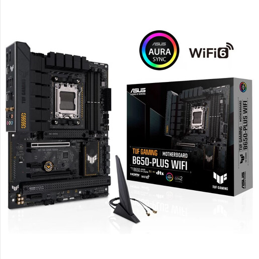 ASUS matična ploča TUF GAMING B650-PLUS, AMD B650, AM5, 4xDDR5, HDMI, DP, RAID, ATX