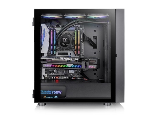 Thermaltake kućište H570 TG ARGB Mid tower, tempered glass, 3x 120mm ARGB Lite fan