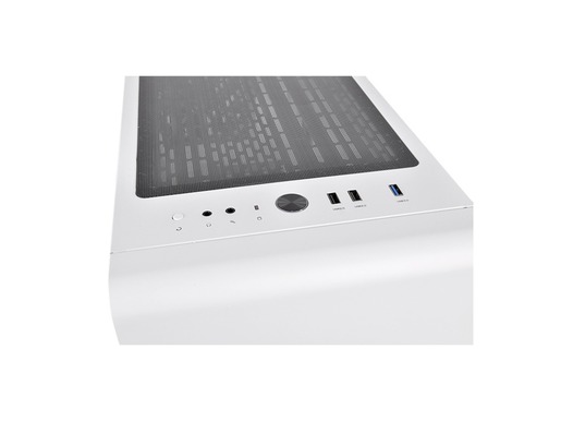 Thermaltake kućište S300 TG Snow Mid tower case, bijela boja, 1x Standard fan 120mm