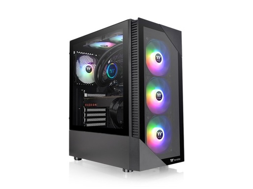 Thermaltake kućište View 200 TG ARGB Mid tower, Tempered glass, 3x 120mm ARGB Lite fan