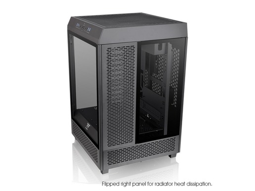 Thermaltake kućište The Tower 500 Mid tower case, TG, 2x Standard 120mm fan