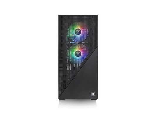 Thermaltake kućište Divider 370 ARGB Mid tower, tempered glass, 3x 120mm ARGB PWM fan