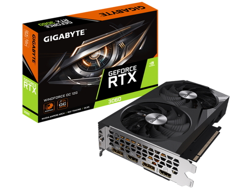 Gigabyte grafička kartica RTX 3060 12GB, 2xDP, 2xHDMI,