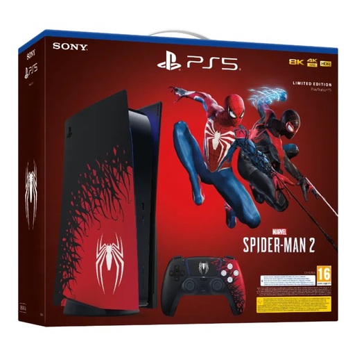 PlayStation 5 C chassis Marvel's Spider-Man 2 Limited Edition + Marvel's Spider-Man 2 VCH