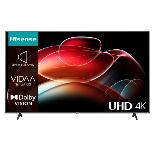 Hisense LED televizor 58A6K, 4K Ultra HD, Smart TV, VIDAA U6.0, Dolby Vision HDR, Crni   