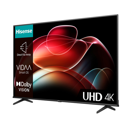 Hisense LED televizor 58A6K, 4K Ultra HD, Smart TV, VIDAA U6.0, Dolby Vision HDR, Crni   