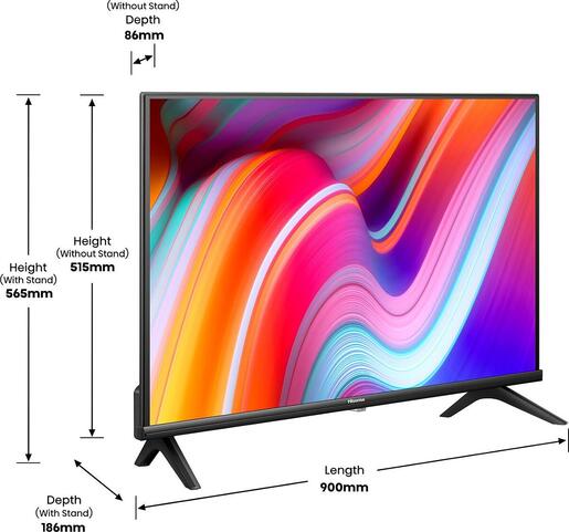 Hisense LED televizor 40A4K, Full HD, Smart TV, VIDAA U6, Game Mode, Crni   **MODEL 2023**