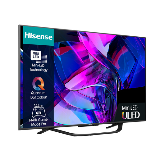 Hisense ULED televizor 65U7KQ, 4K Ultra HD, Smart TV, VIDAA U7, Quantum Dot Colour, 144Hz Game Mode Pro, Mini-LED Full Array Local Dimming, Crni   **MODEL 2023**