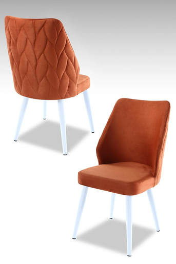 Mymassa stolica Puffy / oker / 4 komada