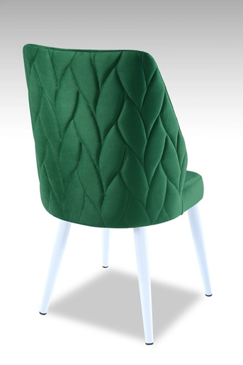 Mymassa stolica Puffy / zelena / 4 komada