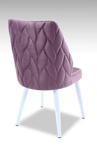 Mymassa stolica Puffy / lila / 4 komada