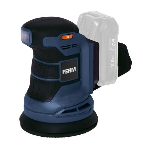Ferm akumulatorska ekscentrična brusilica ESM1013 / 125 mm, 20V