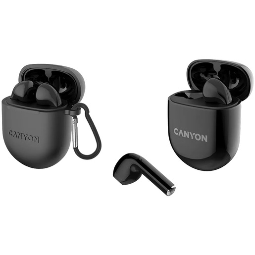CANYON Bluetooth slušalice, CNS-TWS6B, Crne