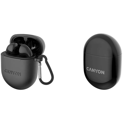 CANYON Bluetooth slušalice, CNS-TWS6B, Crne