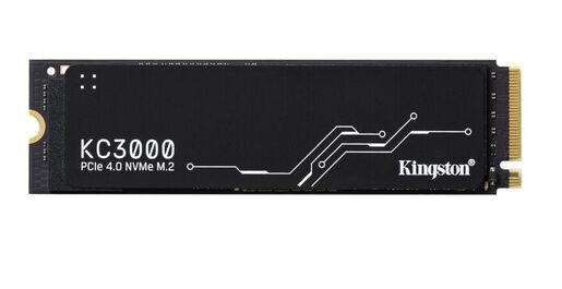 Kingston SSD 1TB KC3000M.2, NVMe PCIe Gen 4.0R/W : 7000/6000MB/s