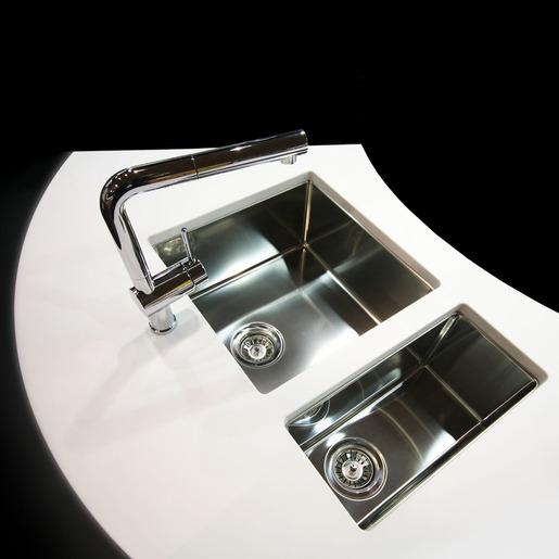 Metalac sudoper Ideal 400 / inox / podgradni