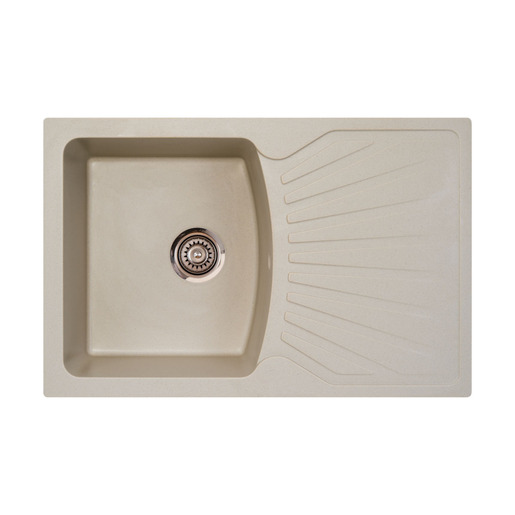 Metalac sudoper xQuadro Plus / šampanjac