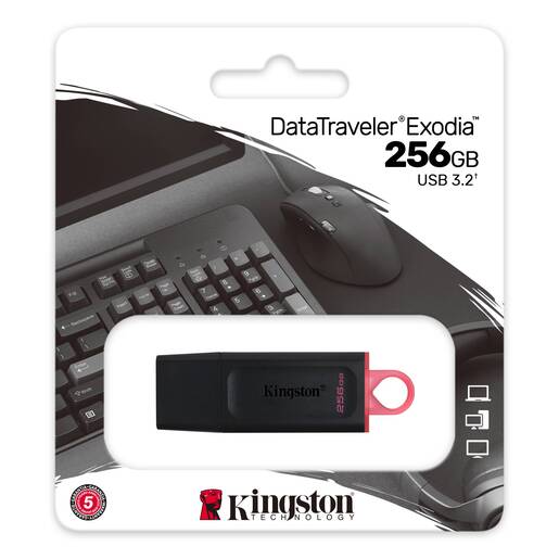 Kingston USB stick FD 256GB USB3.2 DTX DataTraveler Exodia