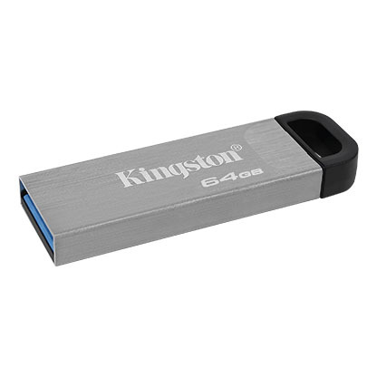 Kingston USB stick FD 64GB DTKN USB3.2 DataTraveler KysonStylish Capless Metal Case,200MB/s read